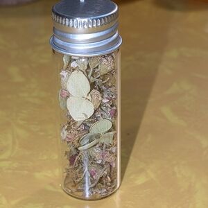 Dried Floral & Seed Spell Jar